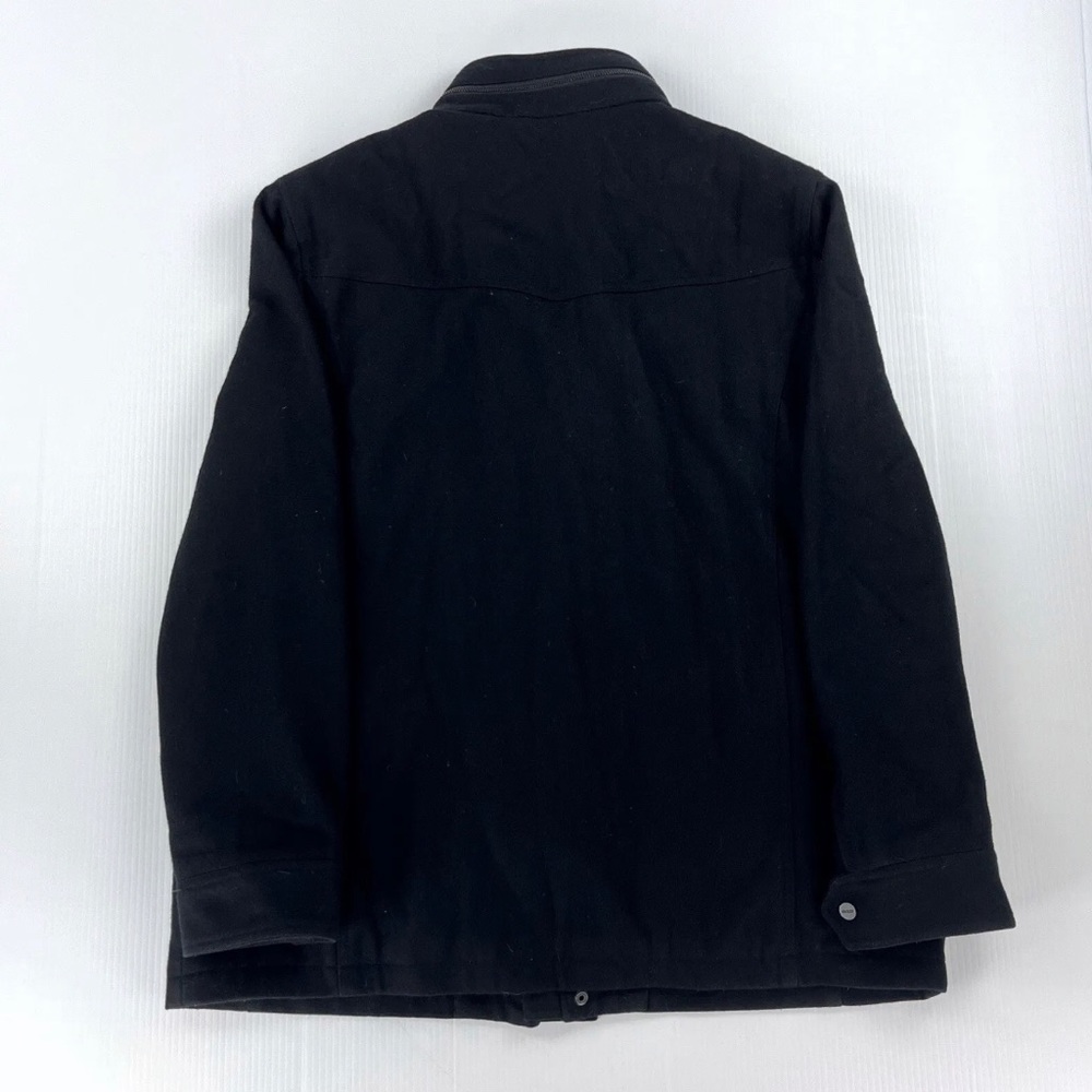 GUESS wool coat with grey puffer lining - Men’s M - Picture 4 of 5
